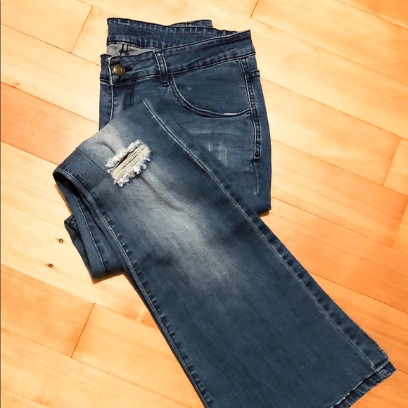 mdote Denim - Gently Distressed Jeans